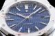 Perfect Replica Audemars Piguet Royal Oak Watch Review - Blue Dial Full Steel Band (6)_th.jpg